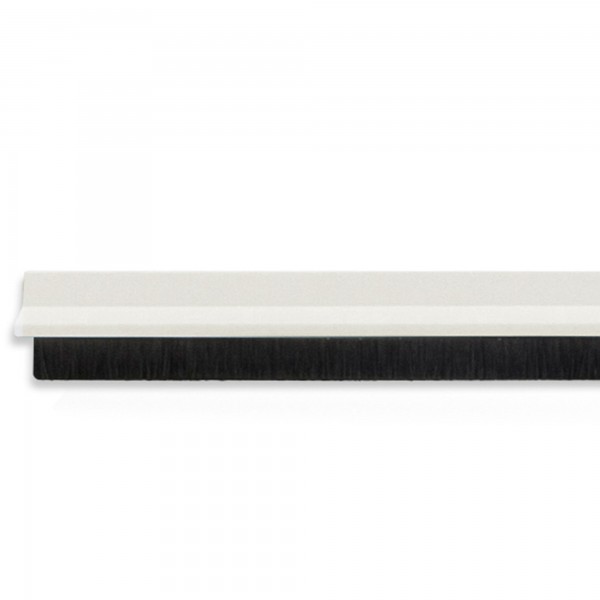 Burlete Adhesivo PVC Cepillo 1m x 45mm Transparente