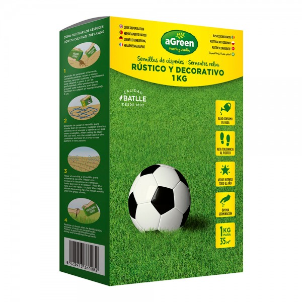 Césped rustico y decorativo 1 kg