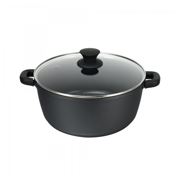 Cacerola aluminio fundido xylan black baja 32cm Supreme
