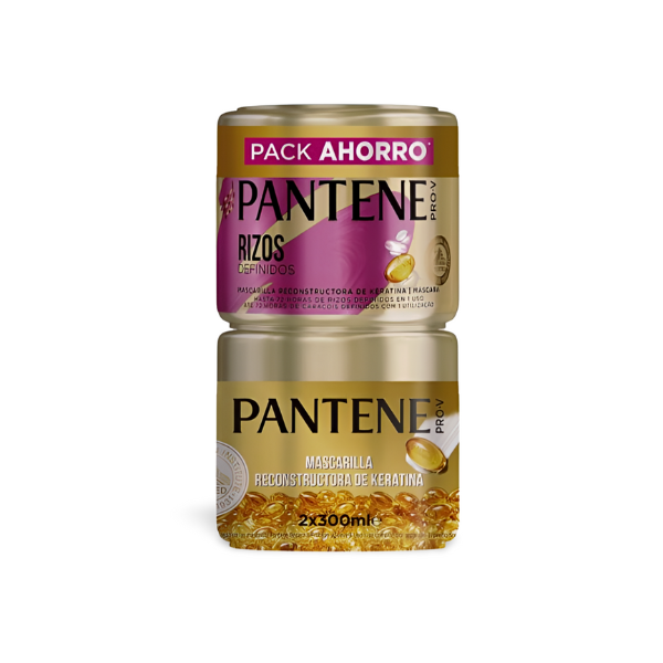 Pantene mascarilla Rizos Perfectos Pack Ahorro  2x300ml