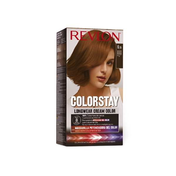 Revlon Colorstay Tinte Nº6.35 Caramelo para una Cobertura Completa