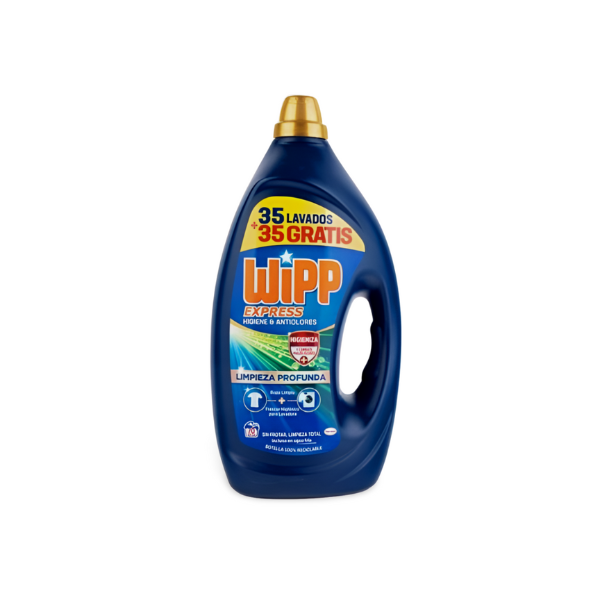 Wipp Express detergente Limpieza Profunda Antiolores 35+ 35 Lavados Gratis