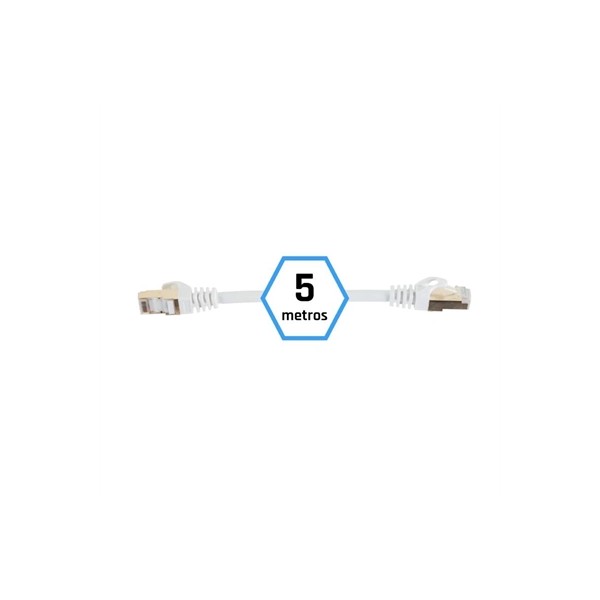 Iggual latiguillo cat7 sftp lszh 5 metros blanco